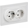 Электрическая розетка IEK BRITE BR-R21-16-K91-F