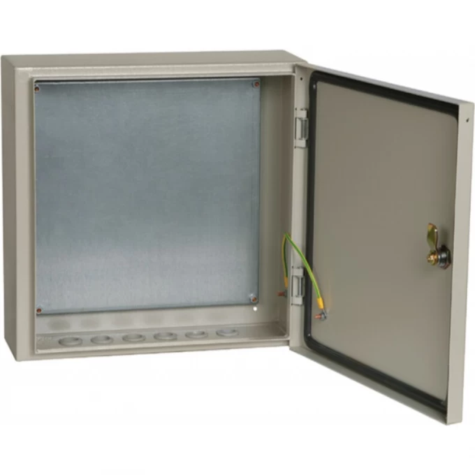 Корпус металлический IEK ЩМП-4.4.1-0 (400х400х150мм) У2 IP54 - YKM40-441-54 Корпус металлический IEK ЩМП-4.4.1-0 (400х400х150мм) У2 IP54 - YKM40-441-54