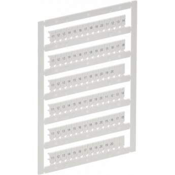 Маркер IEK ARMAFIX AF-CT10D-M-D25-02 для CTS/CP 2.5кв.мм "11-20"