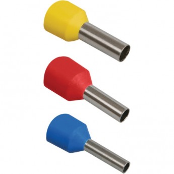 Наконечник-гильза IEK Е 0,5-08 0,5мм2 - UGN10-4-D05-02-08, оранжевый, 20шт/упак