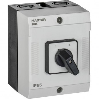 Переключатель кулачковый IEK MI-CS20-010-069 10А (сх. 69) в боксе стандартная рукоятка