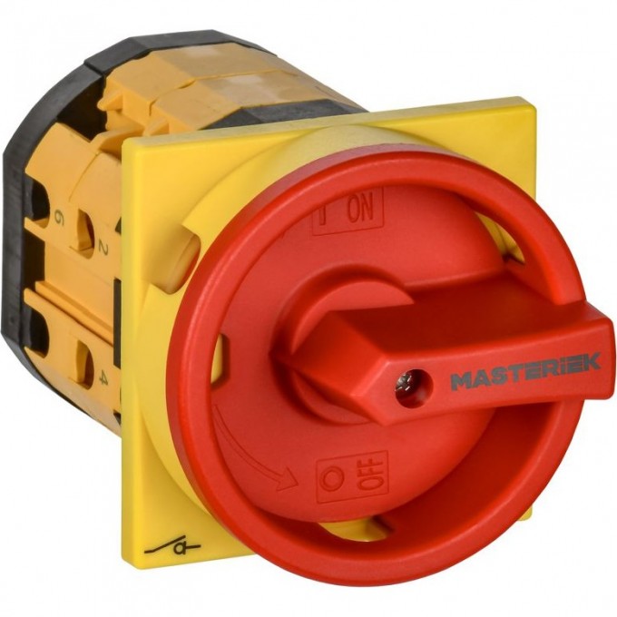 Переключатель кулачковый IEK 25А (сх. 10) закрытая рукоятка MI-CS12-025-010