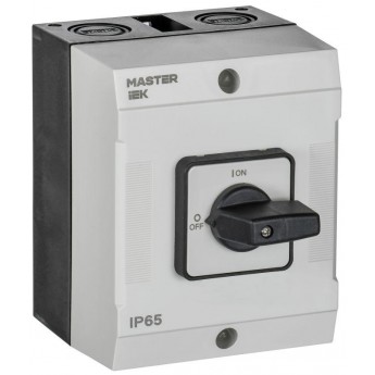 Переключатель кулачковый IEK MI-CS20-080-010 80А (сх. 10) в боксе стандартная рукоятка