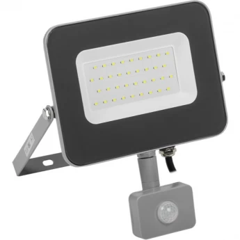 Прожектор светодиодный IEK СДО 07-30Д с датчиком движения IP54 серый - LPDO702-30-K03 Прожектор светодиодный IEK СДО 07-30Д с датчиком движения IP54 серый - LPDO702-30-K03